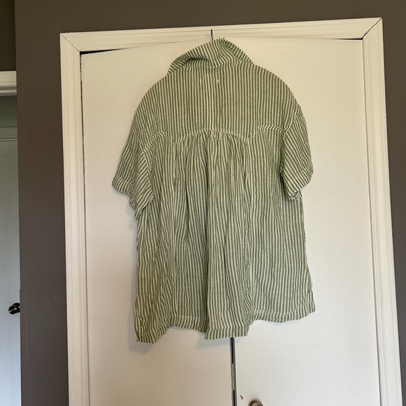 We The Free Sun Beams Indigo Shirt  Med - Picture 7 of 7